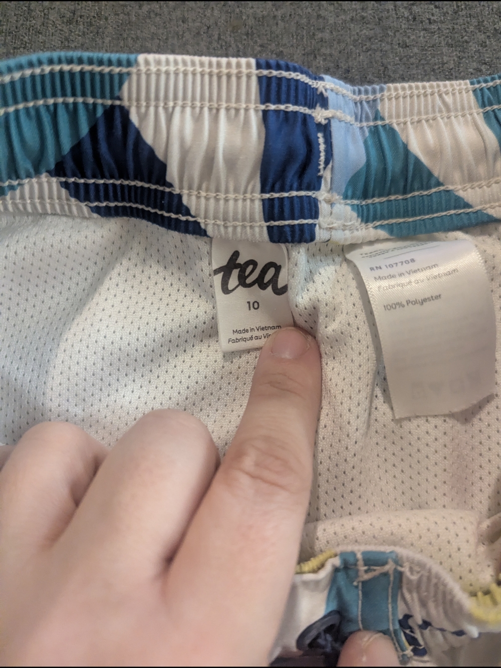Tea Collection Umbrella Patterned Swim Shorts - Picture 3 of 3
